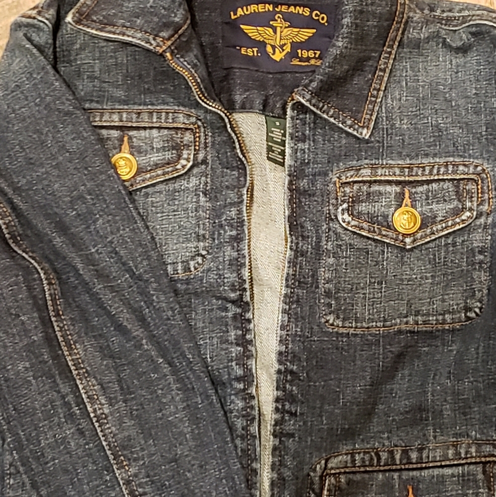 Ralph Lauren Jean Jacket size Small